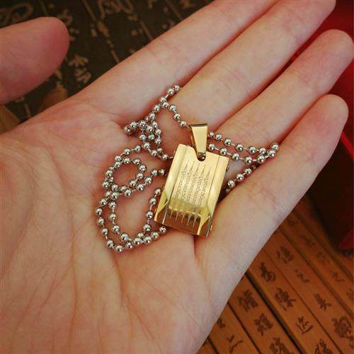 泰国佛牌阿赞奴五条经文佛牌手链吊坠配原庙盒.