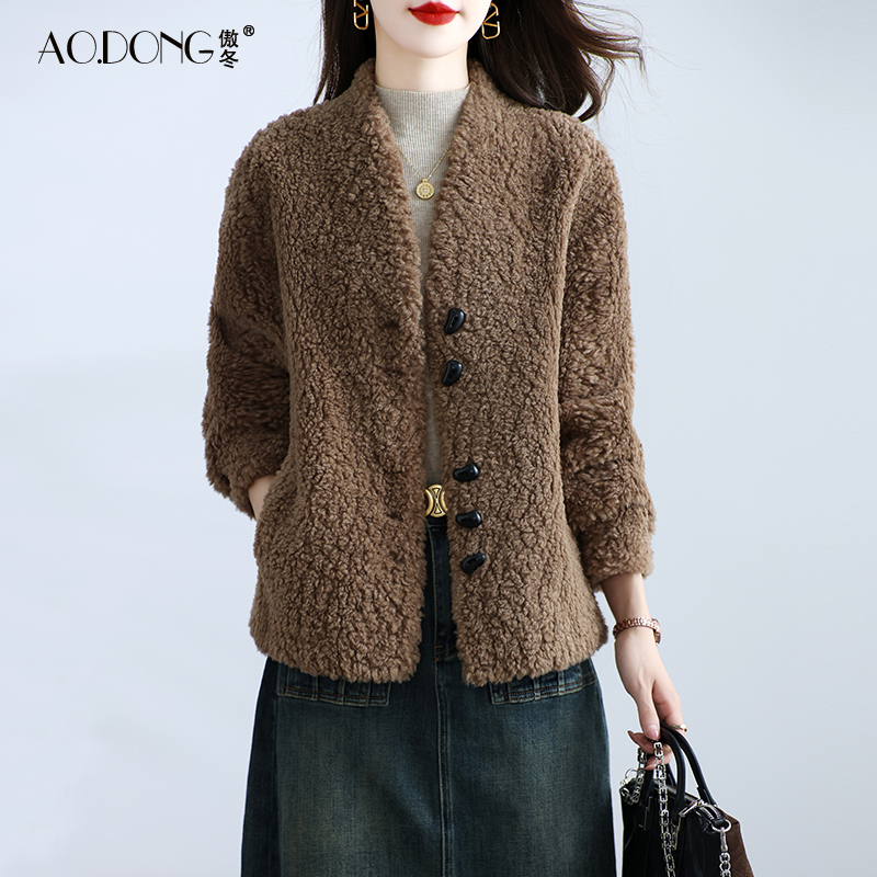 2025新款海宁环保皮草外套