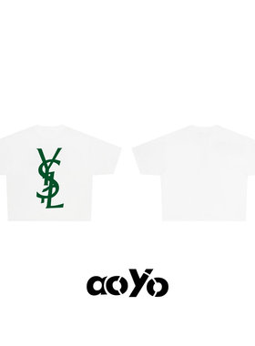 aoyo恶搞“美金$”纯棉短袖男款运动休闲痞帅T恤潮流美式宽松上衣