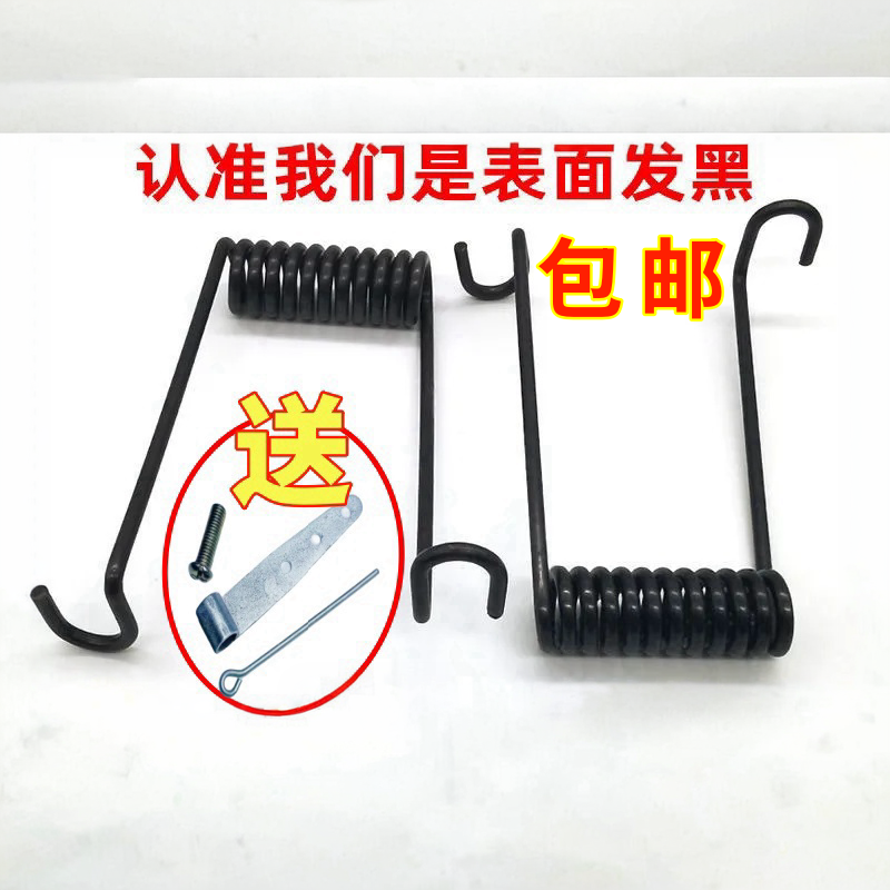 拍网弹簧型号2.0-4.0双拍扭簧回力左右一对弹簧夹子扭力折叠网笼