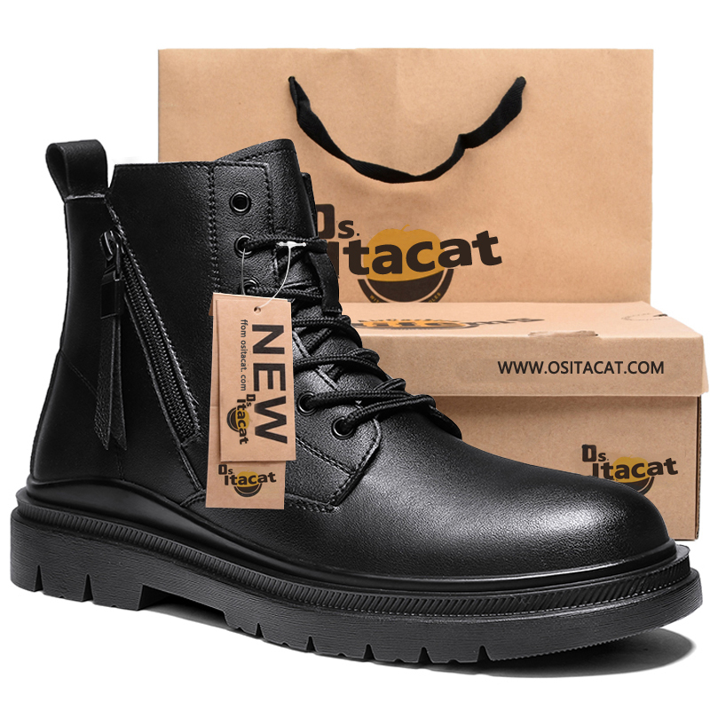 真皮马丁靴英伦风潮鞋工装靴