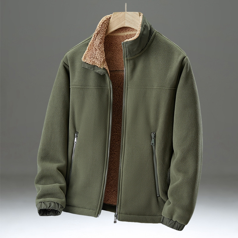 加绒加厚外套冬季休闲卫衣