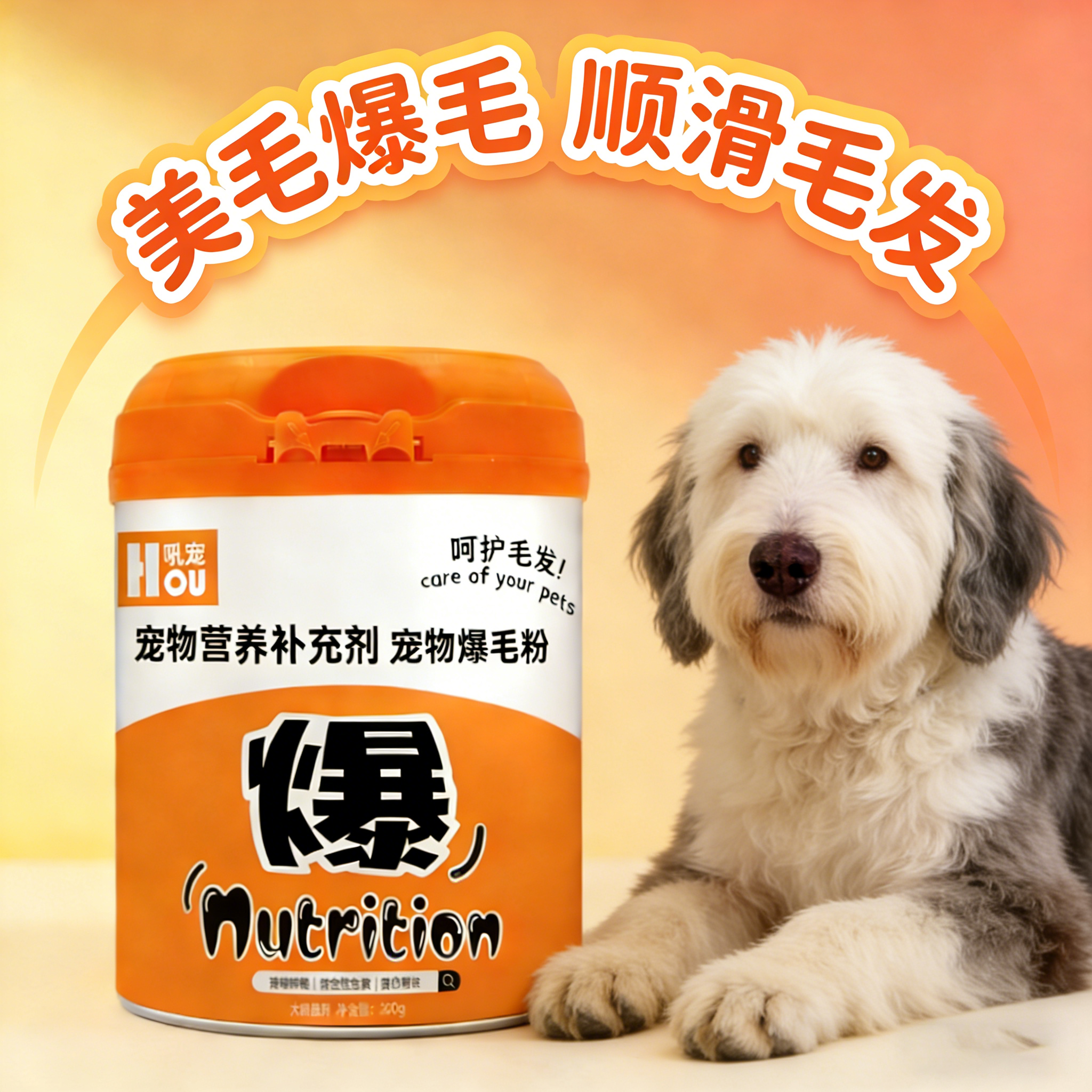 狗狗专用爆毛粉海藻粉毛发拌粮卵磷脂幼犬快速长毛小狗宠物不掉毛,宠物/宠物食品及用品,狗卵磷脂/鱼油/海藻粉,淘宝优惠券,粉丝福利购,淘宝优惠卷