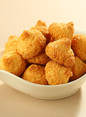 味多美 椰子球饼干 零食早餐点心下午茶小吃70克