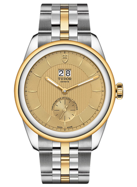 正品帝舵TUDOR双位日历型瑞士手表自动机械男士腕表商务表 42mm