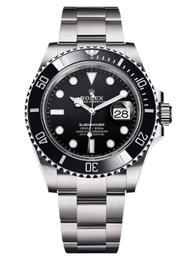 正品全新Rolex劳力士黑水鬼日历男士手表潜航者自动机械潜水腕表
