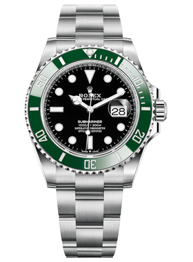 【全新】正品瑞士Rolex劳力士绿水鬼手表潜航者日历型机械男表