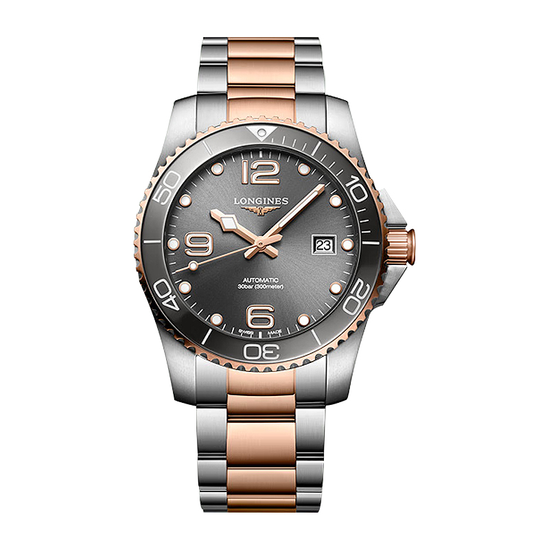 浪琴康卡斯潜水夜光商务手表