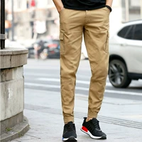 J12 Хаки Желтые ноги штаны