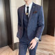帅气伴郎团新郎结婚礼服西装 西服套装 商务正装 三件套修身 外套 男士