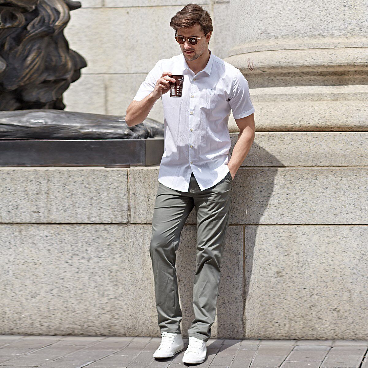 Pantalon homme PROGEN - Ref 1486080 Image 4