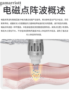 CTLNHA卡蒂尔电磁款冲击波shockwave家用腰部肩颈理疗仪按摩器械