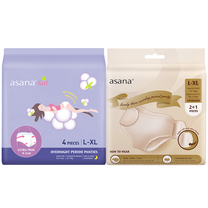 asana阿莎娜安心裤防漏裤型卫生巾轻薄透气日安裤早安裤安睡裤,洗护清洁剂/卫生巾/纸/香薰,卫生巾,淘宝优惠券,粉丝福利购,淘宝优惠卷