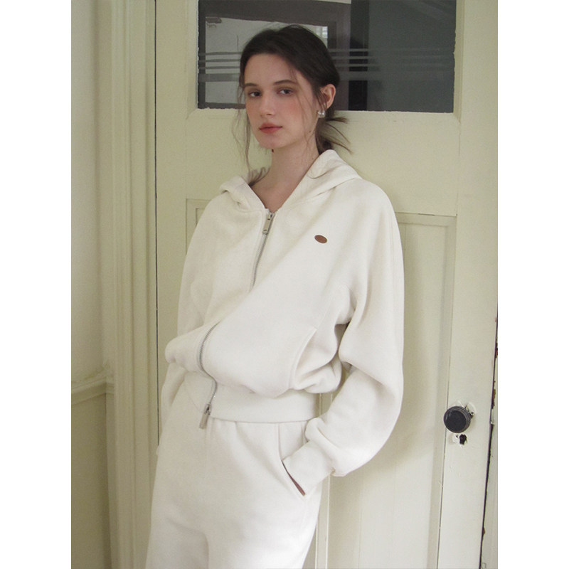 竹依依两色连帽卫衣套装女春季宽松慵懒软糯垂感阔腿裤两件套,女装/女士精品,时尚套装,淘宝优惠券,粉丝福利购,淘宝优惠卷