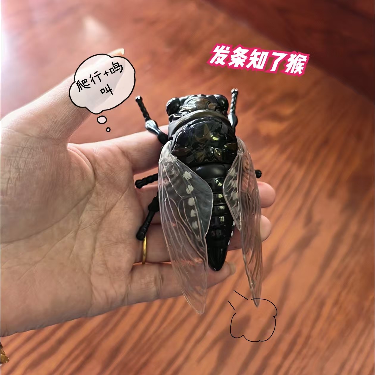太吓人了,这玩具要给我整崩溃了