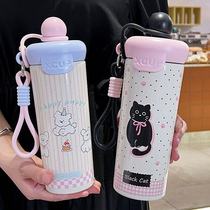 高颜值创意浮球保温杯