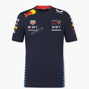 f1赛车服24新品红牛车队夏季圆领短袖男士t恤速干上衣可定制服装