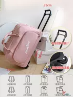 Розовый вместительный и большой износостойкий водонепроницаемый длинный чемодан