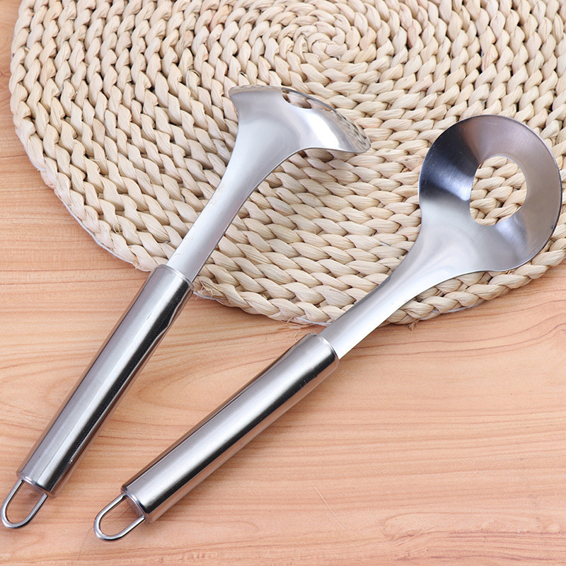 挤肉丸子不锈钢压肉丸勺子神器