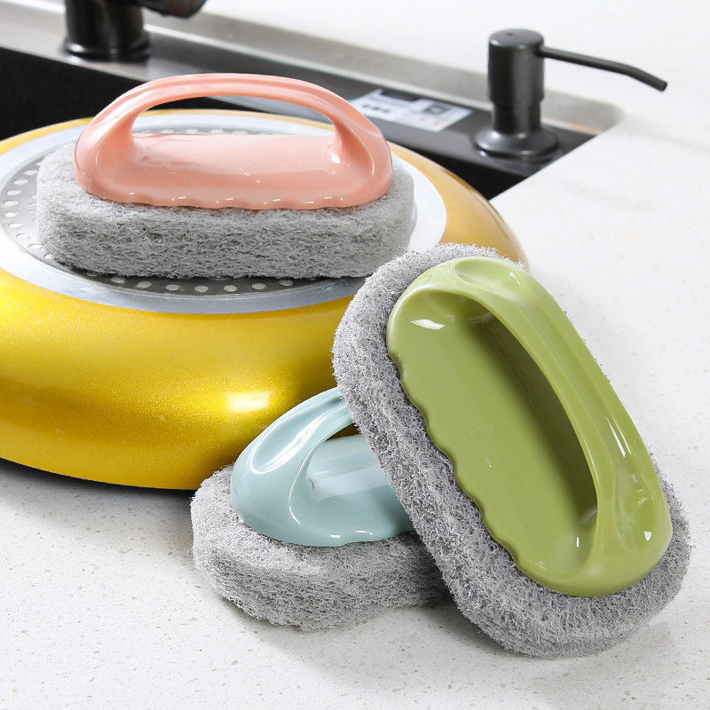 清洁刷手柄浴缸专用刷神器瓷砖刷魔力海绵擦刷子厨房去污洗锅浴缸