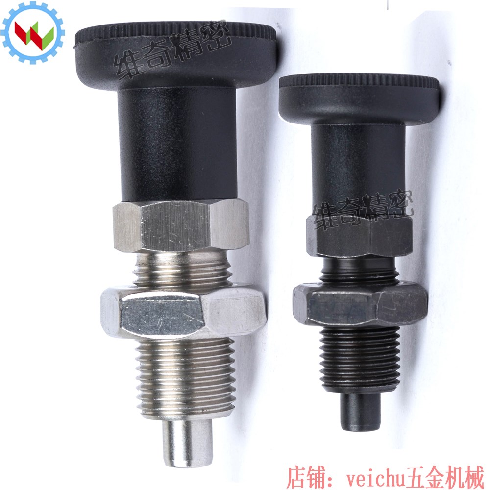 分度螺栓止动销拉销分度销 VCN220-B 自动复位弹顶销旋钮柱塞弹簧