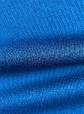 户外拓展学校训练服面料夏季团队体能服运动套装针织双面网眼布