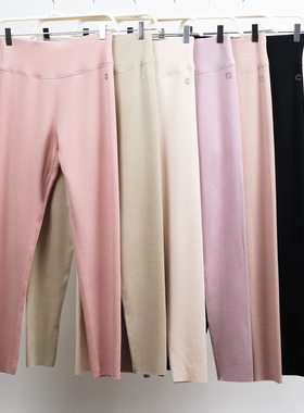 caser凯撒女士秋裤中厚Q弹膨特绒随心裁无痕单裤打底裤 BM60-F117