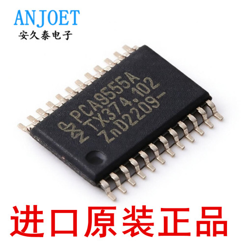 进口原装 PCA9555APW,118 贴片TSSOP-24 I/O扩展器 PCA9555A芯片