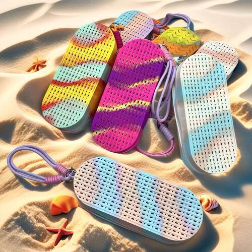 硅胶眼镜保护盒双面透气大容量