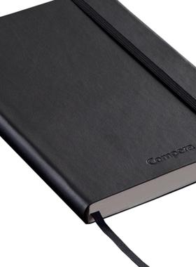 齐心 C8002 Compera 皮面笔记本 A5 154张