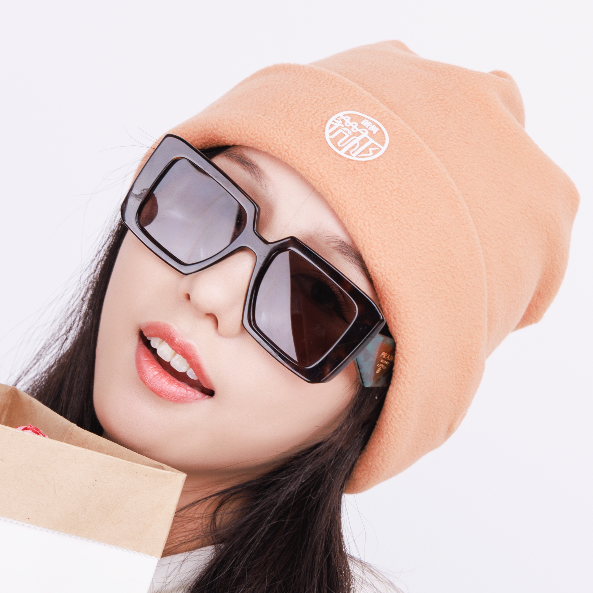 男女冬摇粒绒保暖滑雪徒步帽子