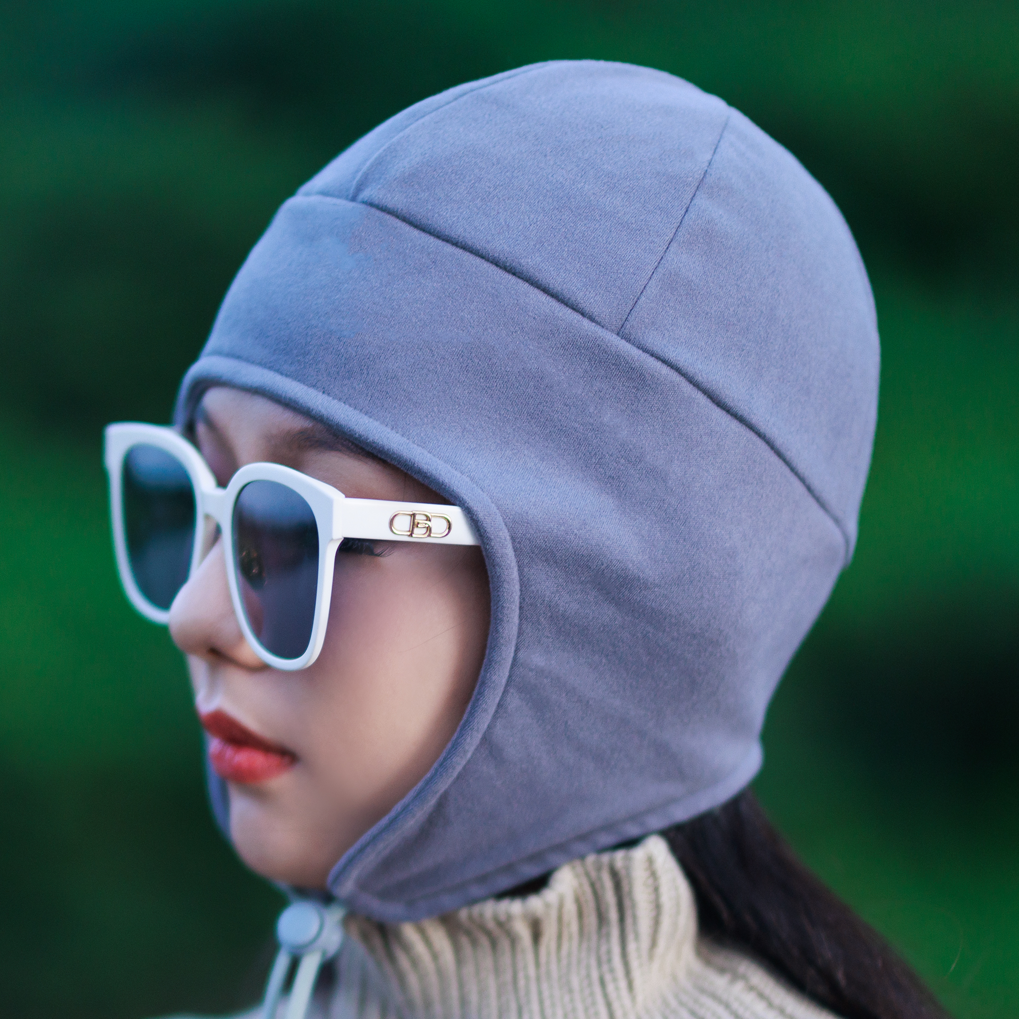 薇枫德绒男女防寒保暖套头帽防风包头帽子户外骑行加厚保暖帽滑雪