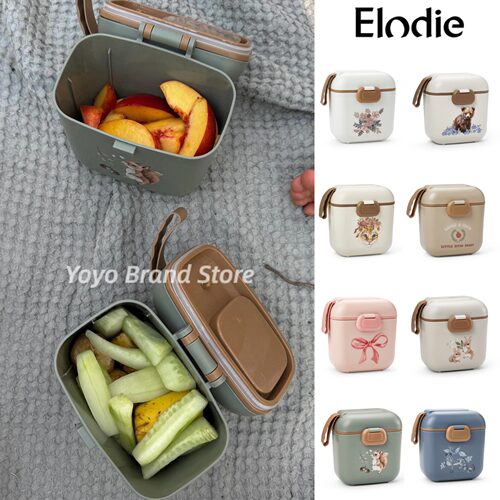 ▲瑞典Elodie Details儿童餐盒饭盒便当盒餐具分格零食盒野餐