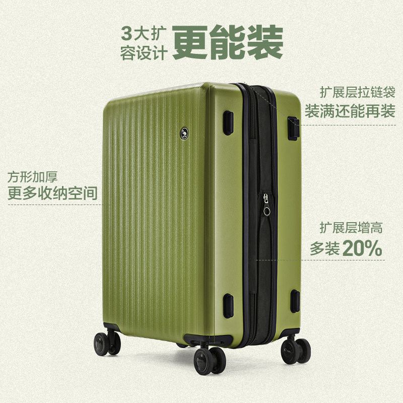 爱华仕2025新款糖果箱可扩容大容量行李箱20寸登机箱女24寸密码箱