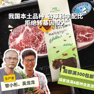 生态西式分割牛肉/牛排 甘肃 绿手指份额农园