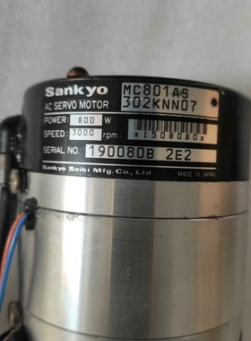 Sankyo伺服电机MC801AS302KNN22 议价