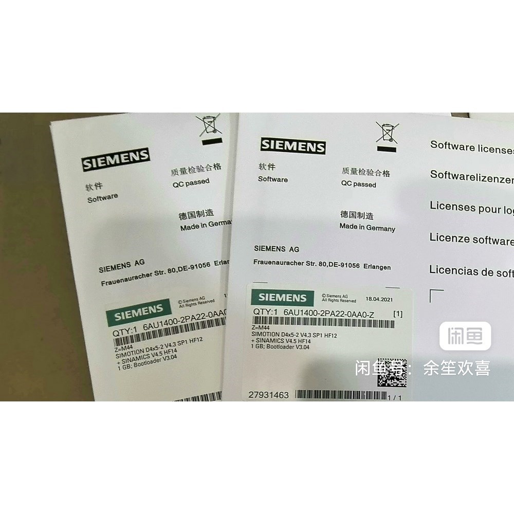 6AU1400-2PA02-0AA0-Z M44原装未拆 议价