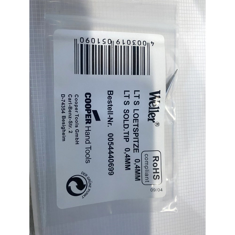 出Weller威乐原装烙铁头LT S LOETSPIT 议价