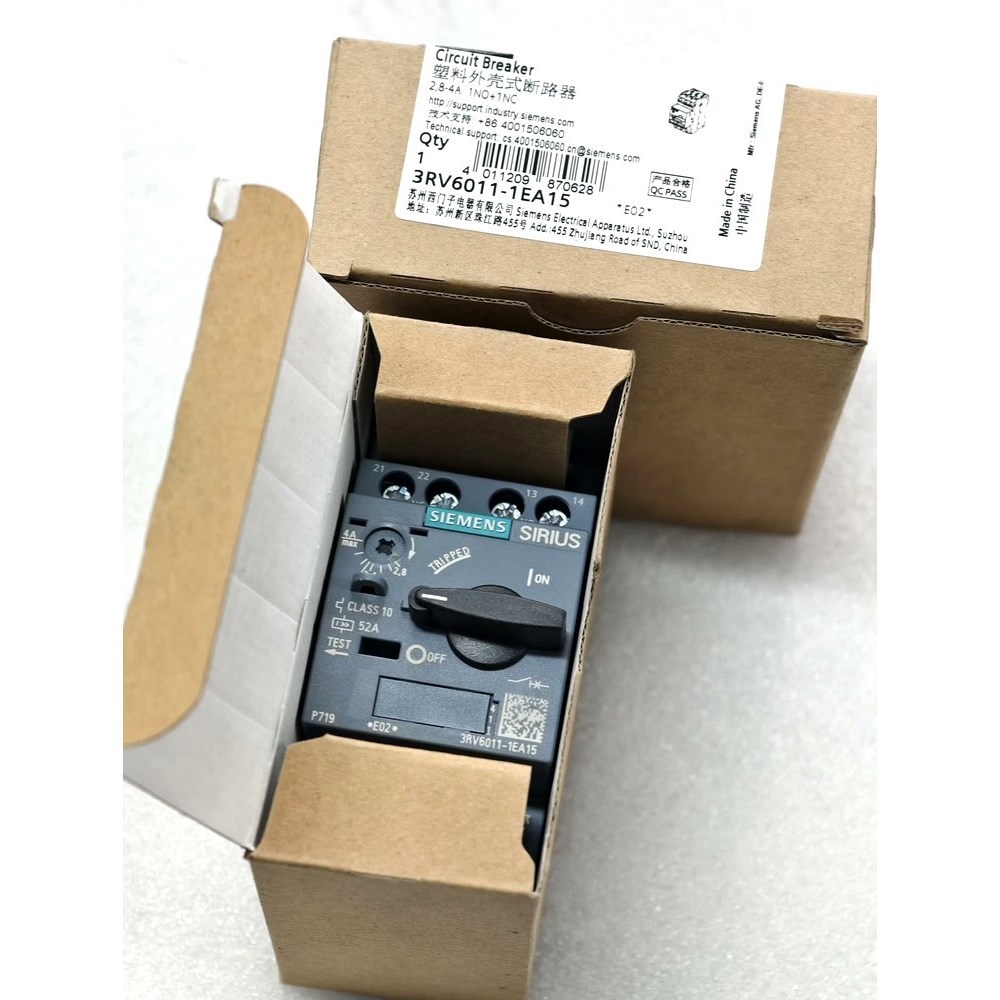 马达保护器3RV6011-1EA15 议价