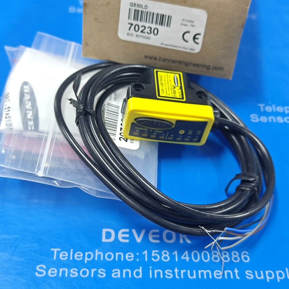 BANNER邦纳QS30LD激光传感器原装进口未拆封 议价