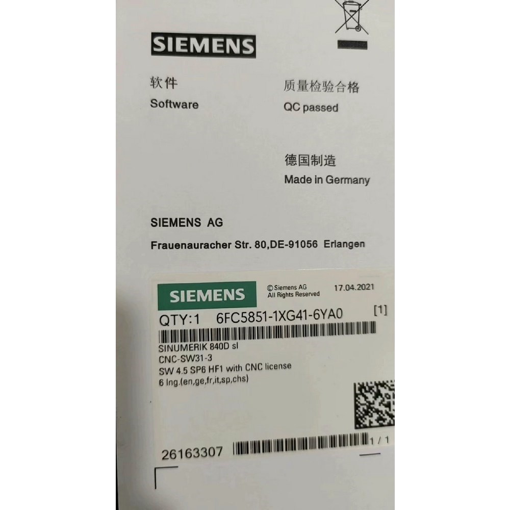 6FC5851-1XG41-6YA0 未拆封 议价