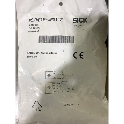原装VSVE18-4P3112(Sick)对射开关 议价