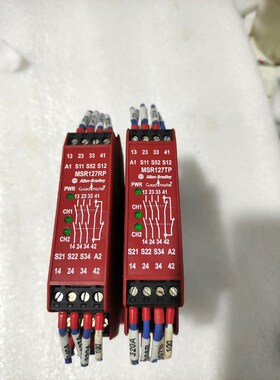 罗克韦尔安全继电器MSR127TR MSR127RP 44 议价