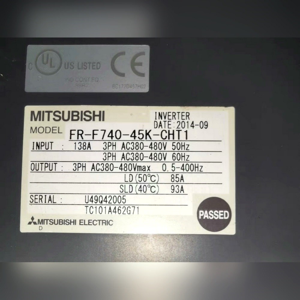 FR-F740-45K-CHT1 三菱7系变频器件 议价