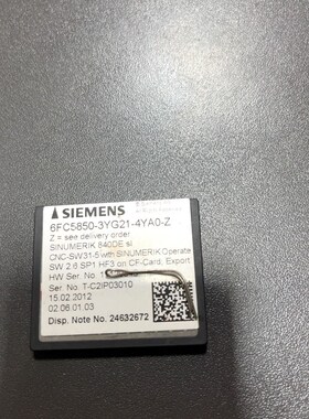 6FC5850-3YG21-4YA0-Z原装840Ds 议价