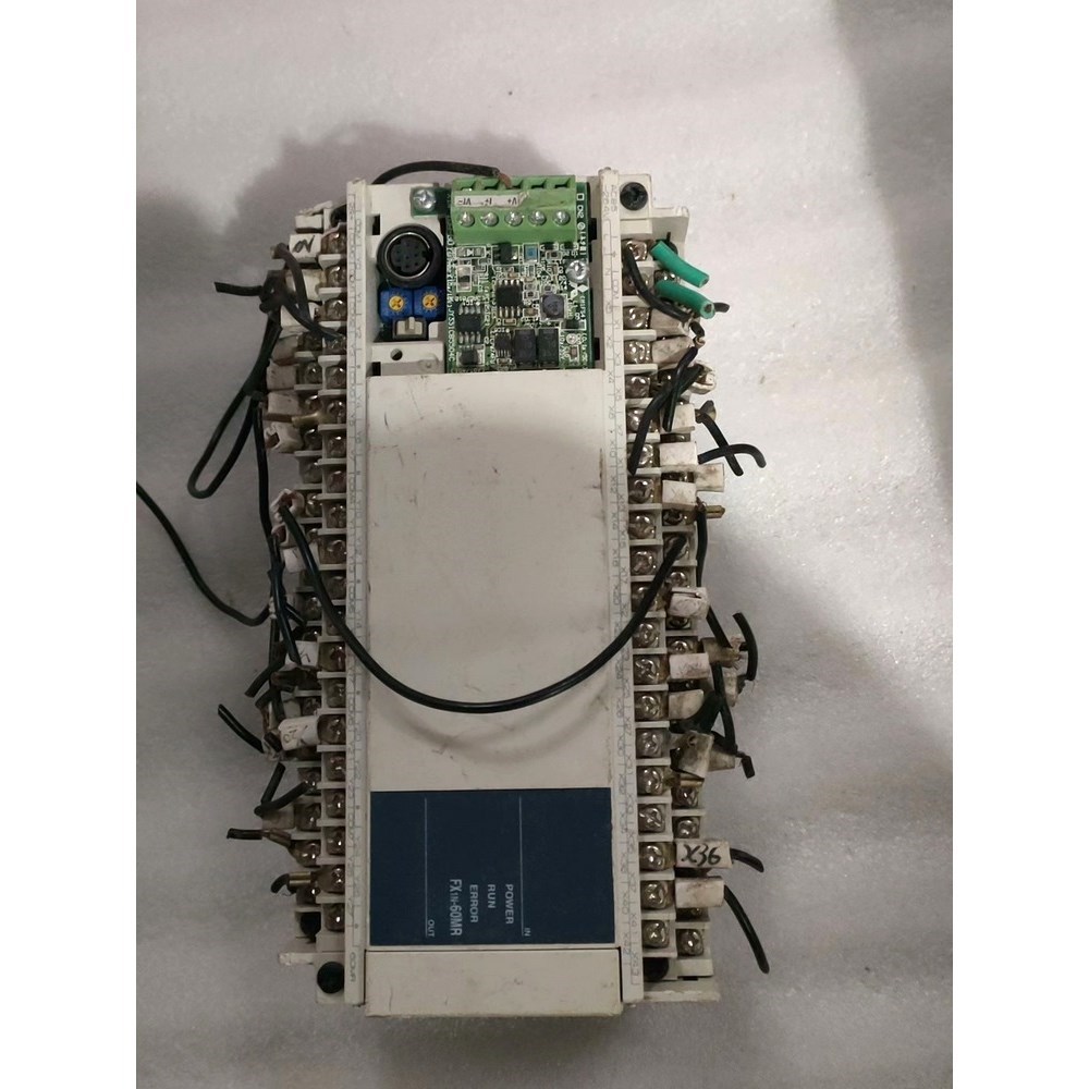 三菱PLC FX1N-60MR-001成色如图功能包好 议价