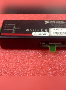 美国NI SCC-AO10 单通隔离电流输出模块 程色如图 议价