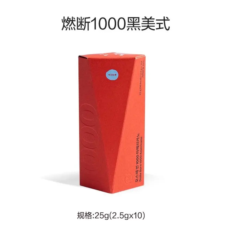 Ostte蓝氏代 韩国进口燃断1000黑美式咖啡25g图片