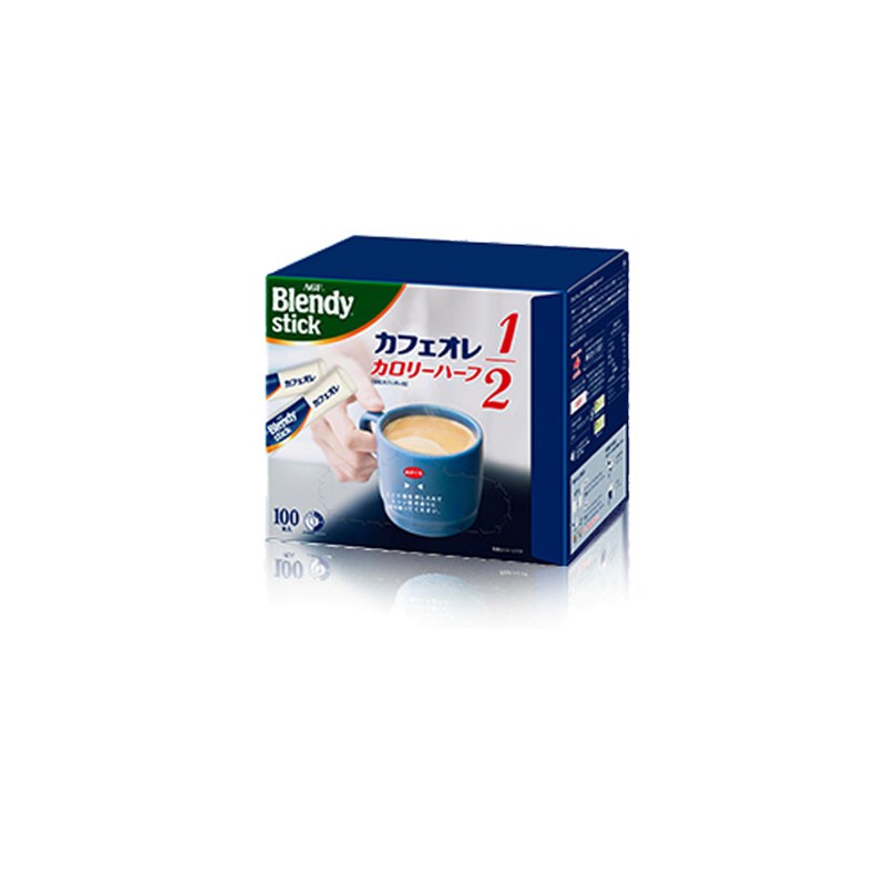 AJINOMOTO/味之素 AGF Blendy 条状三合一 速溶咖啡欧蕾100支