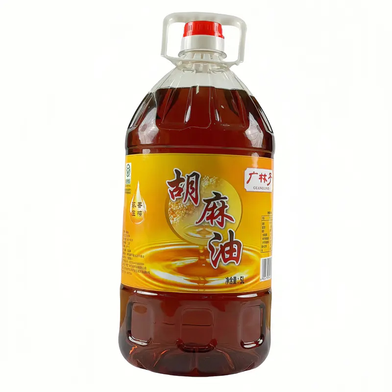 广林子浓香压榨胡麻油2.5L/5L 二级家用食用油煎炒烹炸宁夏粮油图片